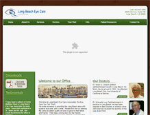 Tablet Screenshot of longbeacheyecare.com